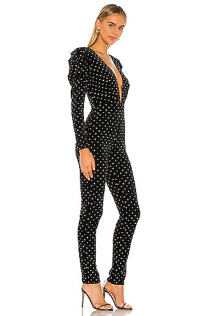 Michael Costello x REVOLVE Lulu Jumpsuit in Black