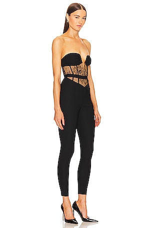 Michael Costello x REVOLVE Billie Jumpsuit in Black