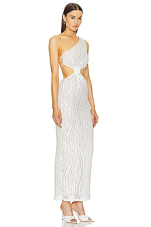 Michael Costello x REVOLVE Caroline Maxi Dress in Ivory