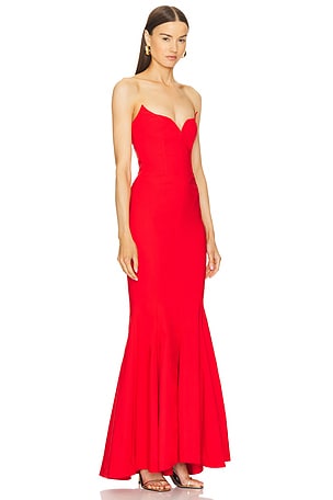 Michael Costello x REVOLVE Billie Gown in Red