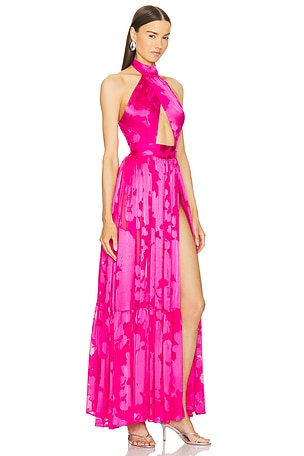 Michael Costello x REVOLVE Carolina Gown in Pink