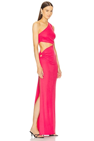 Michael Costello x REVOLVE Decker Maxi Dress in Red