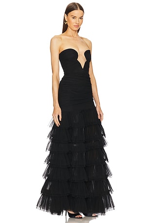 Michael Costello x REVOLVE Elizabeth Gown in Black