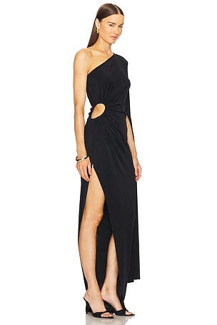 Michael Costello x REVOLVE Sariah Gown in Black