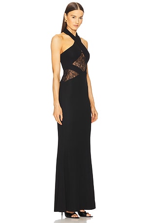 Michael Costello x REVOLVE Calithea Gown in Black