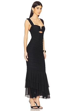 Michael Costello x REVOLVE Hilary Gown in Black
