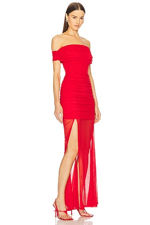 Michael Costello x REVOLVE Heidi Gown in Red