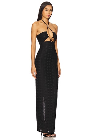 Michael Costello x REVOLVE Ingrid Maxi Dress in Black