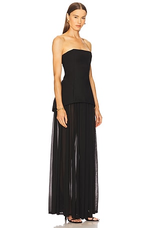 Michael Costello x REVOLVE Ruiz Maxi Dress in Black