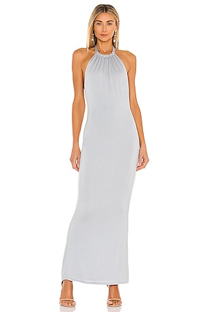 knee length dresses for ladies Gauze Maxi Dress S24P5042 main image 0