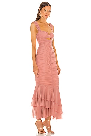 Michael Costello x REVOLVE Hilary Gown in Blush