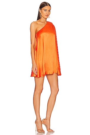 Michael Costello x REVOLVE Barbara Mini Dress in Orange