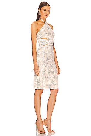 Michael Costello x REVOLVE Smyth Midi Dress in Ivory