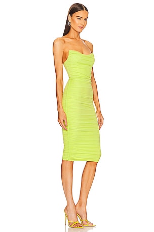 Michael Costello x REVOLVE India Midi Dress in Green