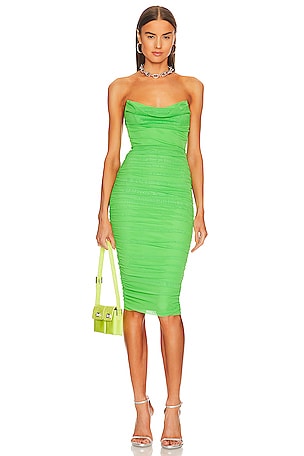 la la land mia green dress CULT MIA X HAPPY CLOTHING MAKENNA A-LINE ORGANZA MAXI DRESS IN GREEN | CULT  MIA