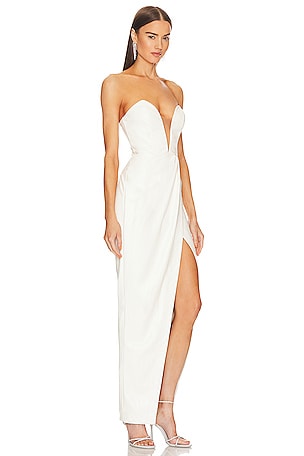 Michael Costello x REVOLVE Jake Gown in White