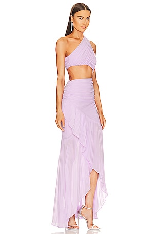 Michael Costello x REVOLVE Britney Gown in Purple