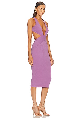 Michael Costello x REVOLVE Dana Dress in Lavender