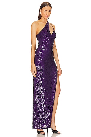 Michael Costello x REVOLVE Ara Gown in Purple