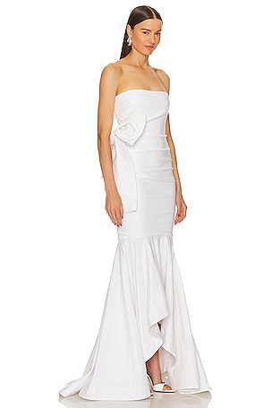 Michael Costello x REVOLVE Anyssa Gown in Ivory