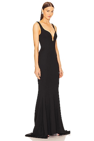 Michael Costello ROBE DE SOIRÉE LOREN en Noir