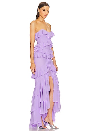 Michael Costello x REVOLVE Oleksandra Gown in Lavender