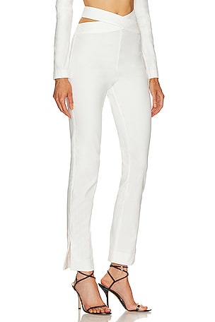 Michael Costello x REVOLVE Milla Pant in White