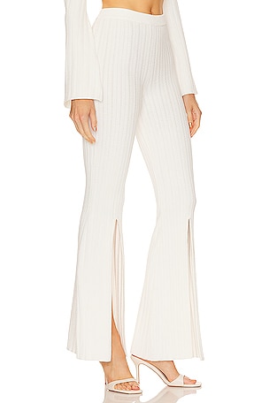 Michael Costello x REVOLVE Amaran Knit Pants in Ivory