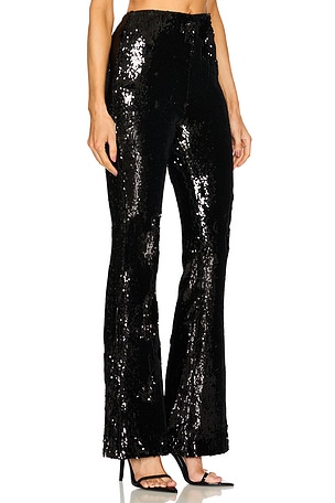 Michael Costello PANTALON HARLOW en Noir