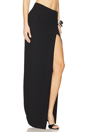 Michael Costello x REVOLVE Aliz Skirt in Black. Size XS. Also