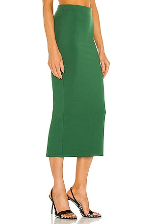 Michael Costello x REVOLVE Amira Midi Skirt in Green