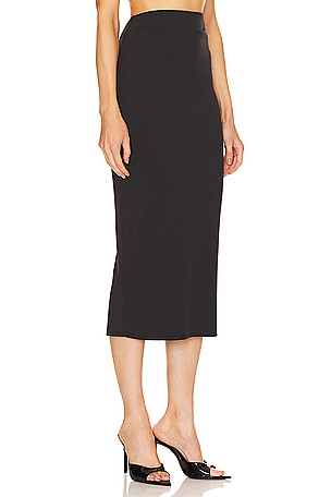 Michael Costello x REVOLVE Anisa Midi Skirt in Black