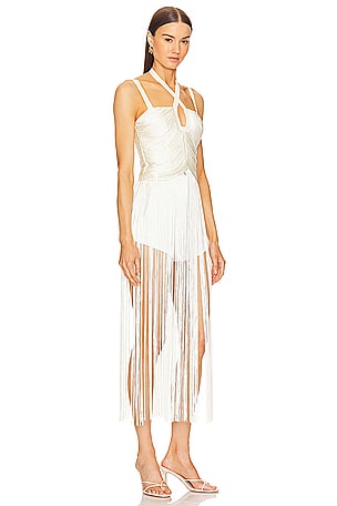 Michael Costello x REVOLVE Angelica Maxi Top in Ivory