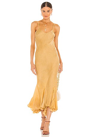 Mes Demoiselles Soyeuse Dress in Ochre | REVOLVE Mes Demoiselles Soyeuse Dress in Ochre | REVOLVE