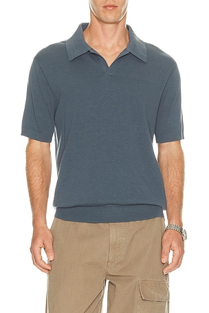 Johnny Collar Knitted Polo Madewell