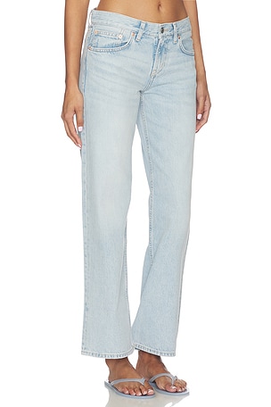 Madewell Inseam Low Rise Loose in Blue