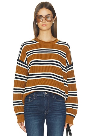 The Arden Crewneck Sweater in 100% Cotton Madewell