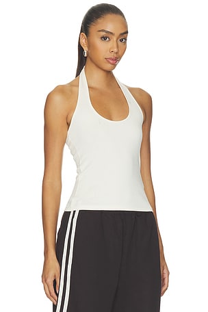 Madewell 90s Halter Top in Ivory