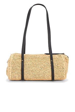 Madewell Modern Legacy Shoulder Bag Raffia in Tan
