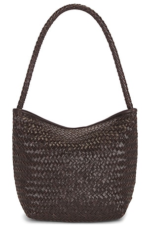 Madewell Handwoven Shoulder Bag in Brown