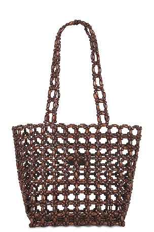 Wood Bead Tote Bag Madewell