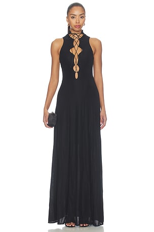 Angie Front Tie Maxi Dress Mother of All