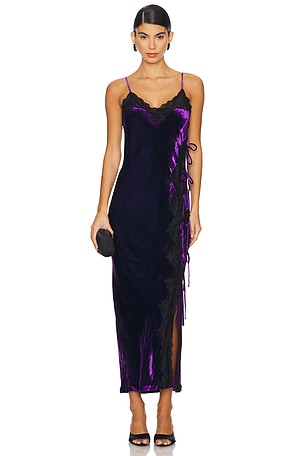 Mother of All Mabel Dress in Purple