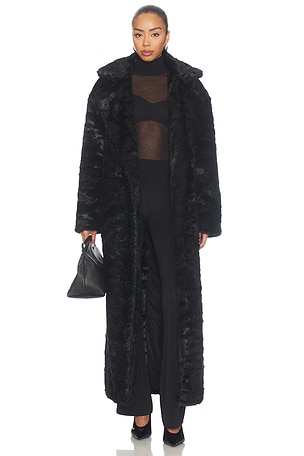 Brooklyn Long Fur Coat Mother of All