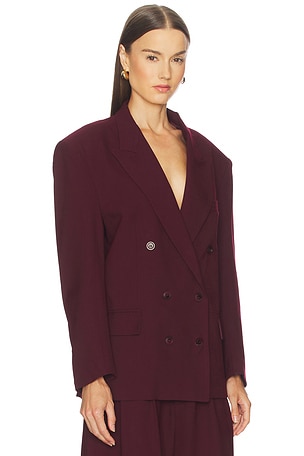 Mother of All Doris Jacket in Burgundy
