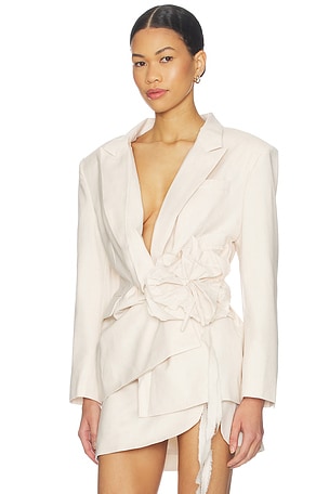 Mother of All Flora Jacket in Cream