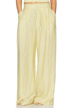 HEDI MID WAIST TAILORED LINEN 팬츠 Mother of All