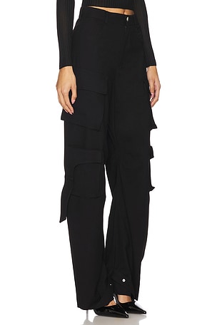 Mother of All Rae Cargo Pants in Black