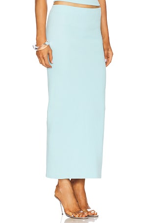Mother of All Antonia Skirt in Baby Blue