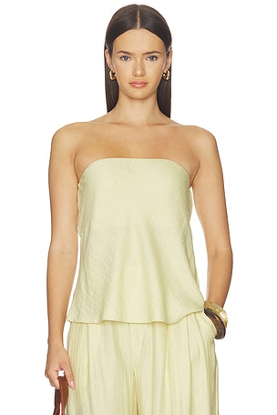 Sana Strapless Linen Top Mother of All